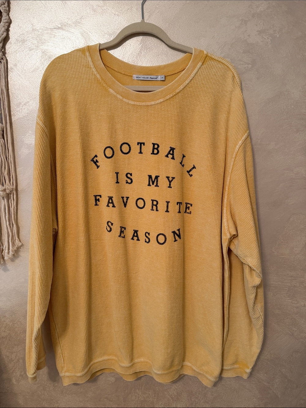 Football Is My Favorite Season Shirt L